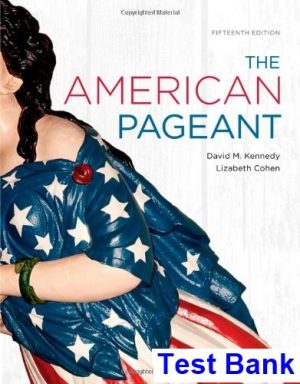 american pageant 15th edition kennedy test bank
