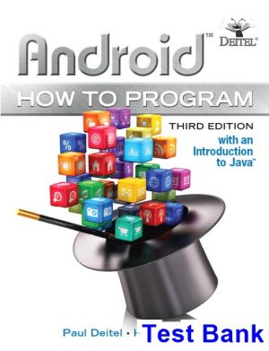 android how program 3rd edition deitel test bank