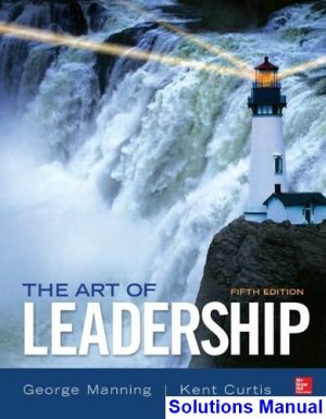 art leadership 5th edition manning solutions manual