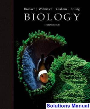 biology 3rd edition brooker solutions manual