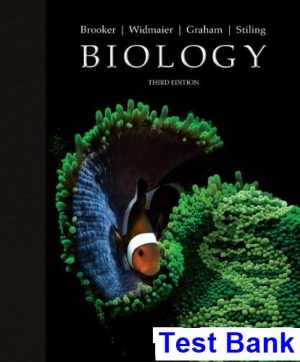 biology 3rd edition brooker test bank