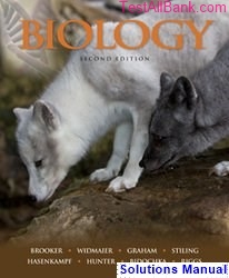 biology canadian canadian 2nd edition brooker solutions manual