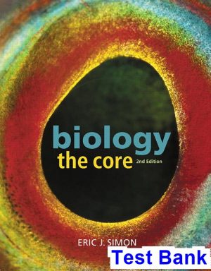 biology core 2nd edition simon test bank