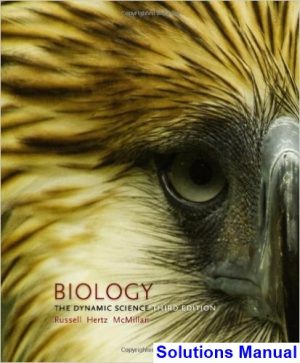 biology dynamic science 3rd edition russell solutions manual