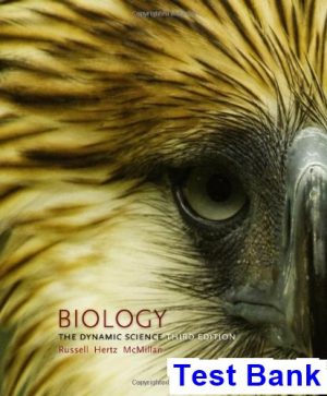 biology dynamic science 3rd edition russell test bank