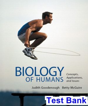 biology humans concepts applications issues 5th edition goodenough test bank