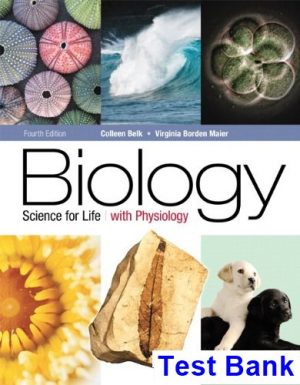 biology science life physiology 4th edition belk test bank