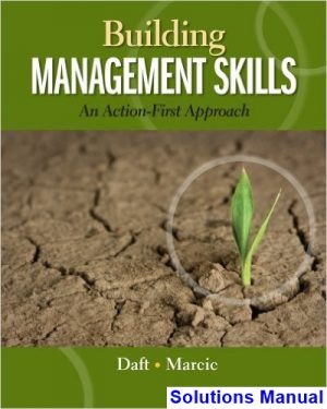 building management skills action first approach 1st edition daft solutions manual