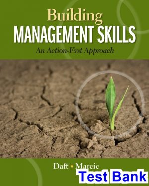 building management skills action first approach 1st edition daft test bank