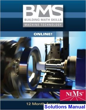 building math skills online machine technology printed access card 1st edition delmar solutions manual