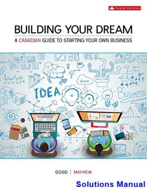 building your dream canadian 10th edition good solutions manual