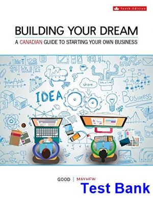 building your dream canadian 10th edition good test bank