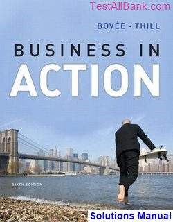business action 6th edition bovee solutions manual
