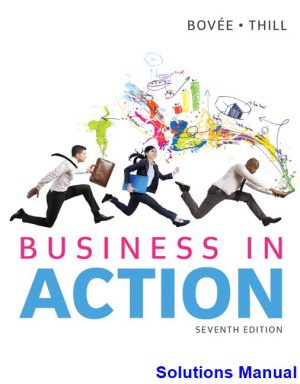 business action 7th edition bovee solutions manual