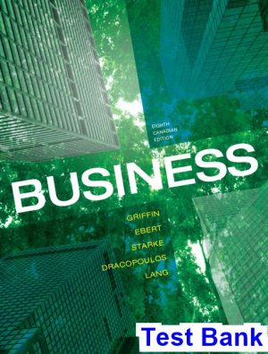 business canadian 8th edition griffin test bank
