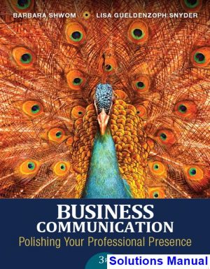 Business Communication Polishing Your Professional Presence 2nd Edition ...