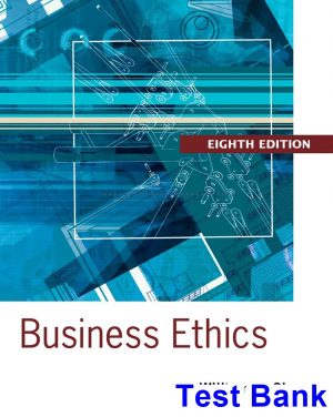 business ethics textbook cases 8th edition shaw test bank