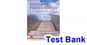 business foundations changing world 11th edition ferrell test bank
