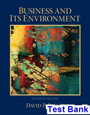 business its environment 7th edition baron test bank