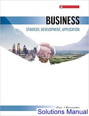 business strategy and development canadian 2nd edition bissonette solutions manual
