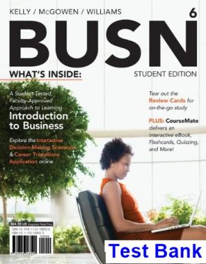 busn 6 6th edition kelly test bank