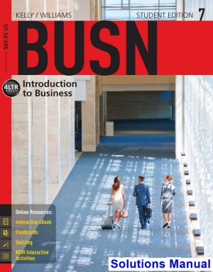 busn 7 7th edition kelly solutions manual