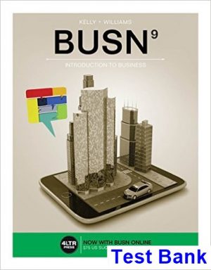 busn 9th edition kelly test bank
