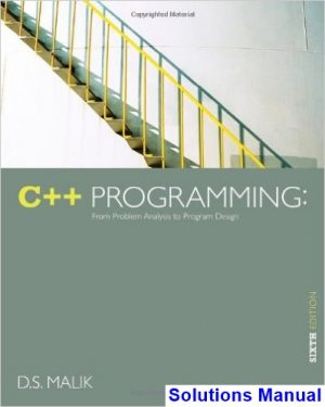 c programming from problem analysis program design 6th edition malik solutions manual