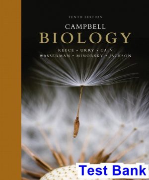 campbell biology 10th edition reece test bank