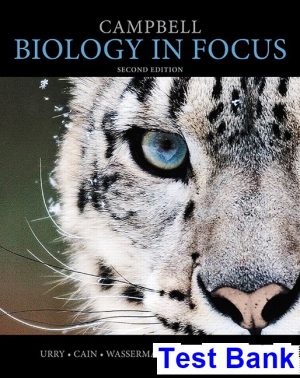 campbell biology focus 2nd edition urry test bank