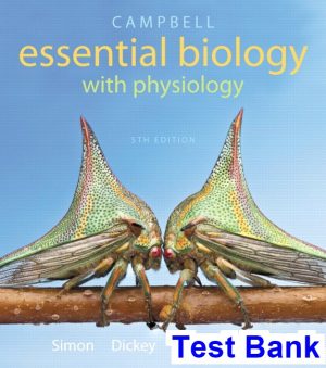 campbell essential biology physiology 5th edition simon test bank