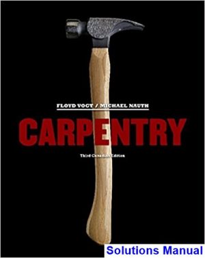 carpentry canadian 3rd edition vogt solutions manual