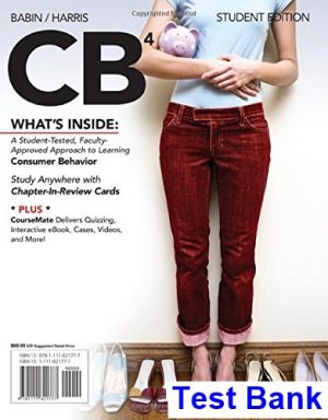 cb4 4th edition babin test bank