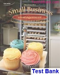 cdn ed small business management 5th edition longenecker test bank