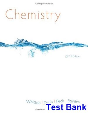 chemistry 10th edition whitten test bank