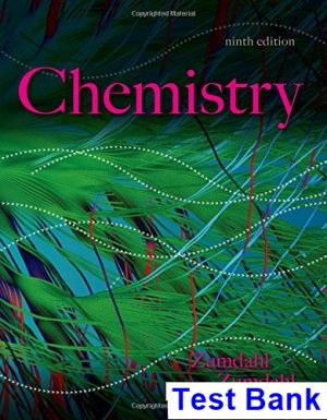 chemistry 9th edition zumdahl test bank