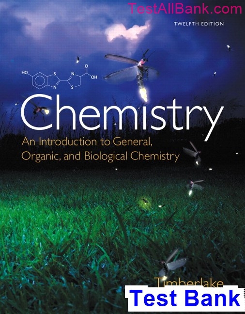 Chemistry An Introduction To General Organic And Biological Chemistry ...