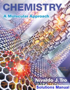 chemistry molecular approach 4th edition tro solutions manual