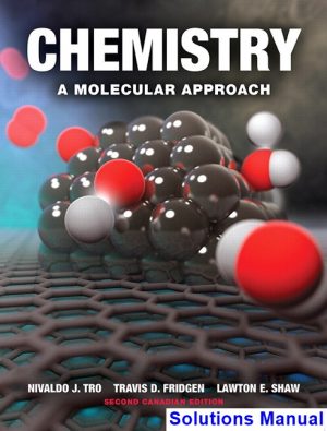 chemistry molecular approach canadian 2nd edition tro solutions manual