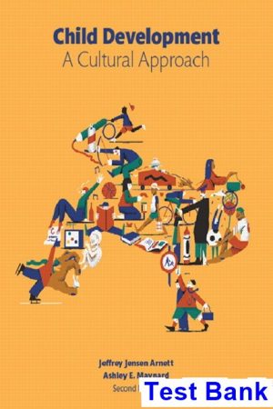 child development cultural approach 2nd edition arnett test bank