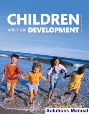 children their development 7th edition kail solutions manual