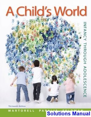 childs world 13th edition martorell solutions manual