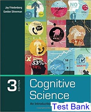 cognitive science an introduction to the study of mind 3rd edition friedenberg test bank