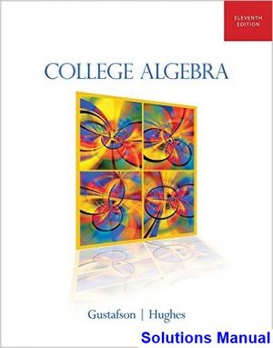 college algebra 11th edition gustafson solutions manual