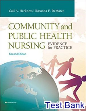 community and public health nursing 2nd edition harkness test bank