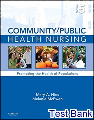 community public health nursing promoting the health of populations 5th edition nies test bank