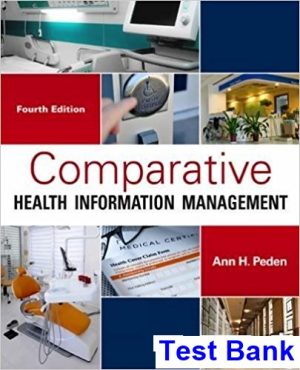 comparative health information management 4th edition peden test bank