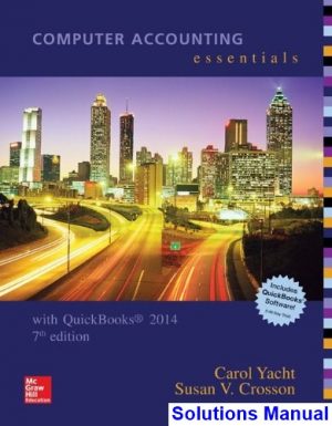 computer accounting essentials quickbooks 2014 7th edition yacht solutions manual