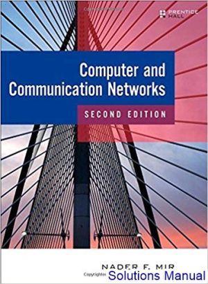 computer and communication networks 2nd edition mir solutions manual