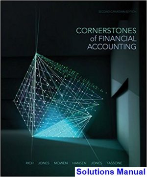 cornerstones financial accounting canadian 2nd edition rich solutions manual